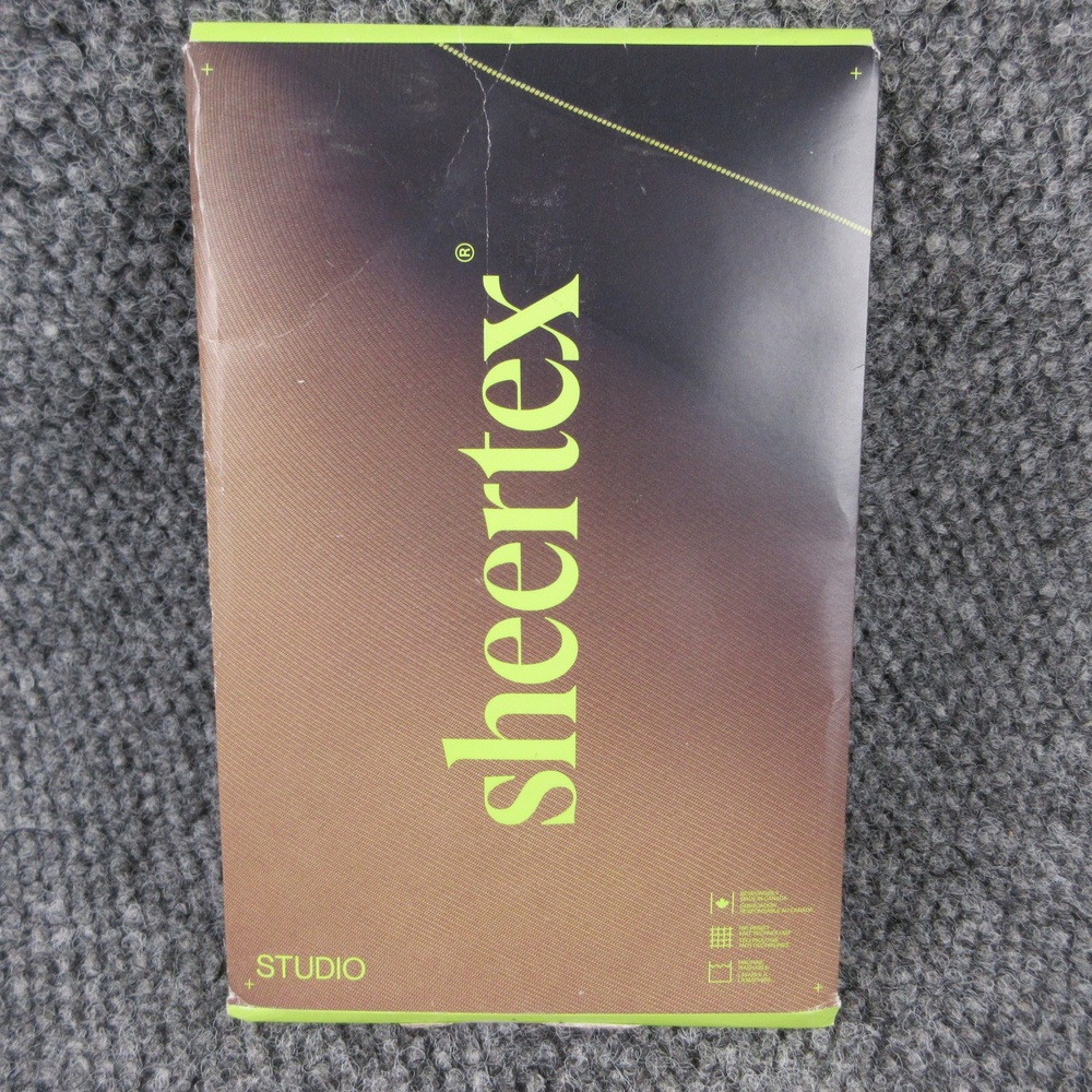 Sheertex Leggings Womens XL Black Classic Sheer Rip-Resist Studio Canada NWOT